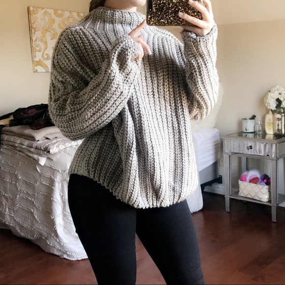 Kendall Kylie Turtleneck Sweater Nwt 